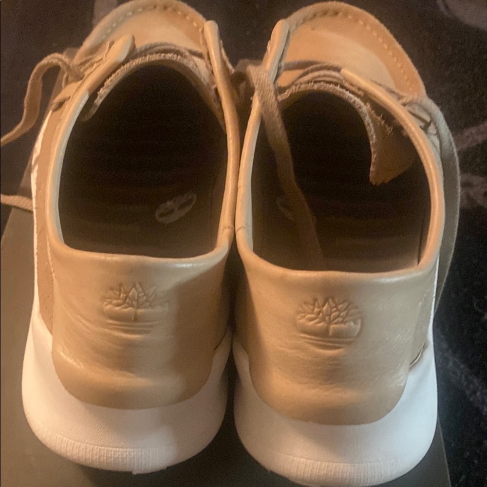 Timberland Light Brown suede shoe